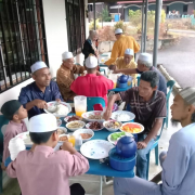 MAJLIS BERBUKA PUASA DAN PENGIMARAHAN RAMADAN TAHUN 2024 DI DESA KEDA BANGGOL PETAI, BALING