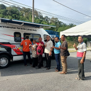 PROGRAM HARI KOMUNITI BERSAMA JABATAN PENGANGKUTAN JALAN (JPJ) DI DESA KEDA TELUK TEDURI, BALING