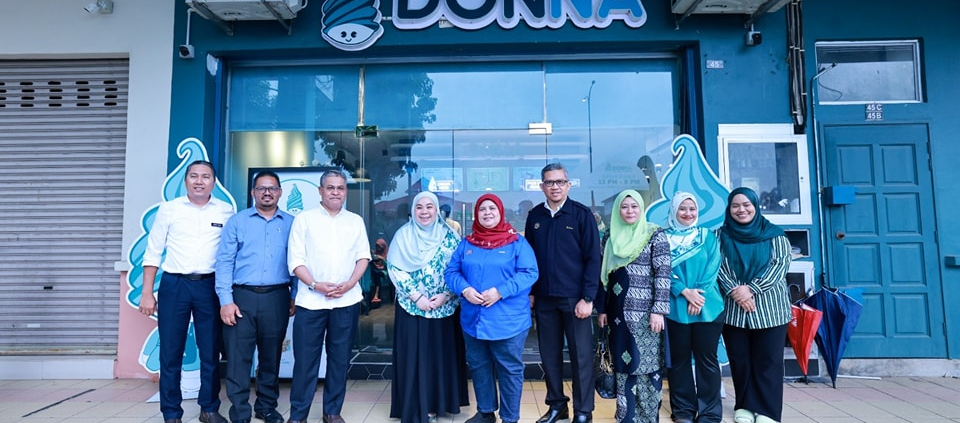 TIMBALAN MENTERI MELAWAT PROGRAM WOMAN BIZ ENTREPRENEURSHIP KEDA