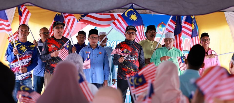 DESA KEDA SUNGAI KECIL ILIR DESTINASI TERAKHIR KONVOI SEMARAK KASIH MERDEKA KEDA 2024 SIRI 1