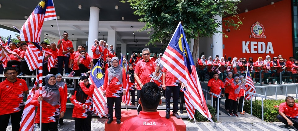 PELANCARAN BULAN KEMERDEKAAN KEDA 2024 DISAMBUT MERIAH