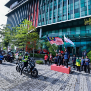 PENGARAH JPJ KEDAH SEMPURNAKAN PELEPASAN KONVOI SEMARAK KASIH MERDEKA SIRI 1