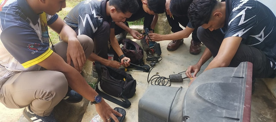 PROGRAM GOTONG-ROYONG DAN KHIDMAT MASYARAKAT DI DESA KEDA KELEDANG