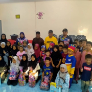 PROGRAM SAMBUTAN HARI KEBANGSAAN DI DESA KEDA KUBANG KENYENG MERIAH