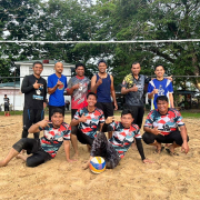 PASUKAN BOLA TAMPAR PANTAI KEDA MENGADAKAN PERLAWANAN PERSAHABATAN UNTUK SUPANUN