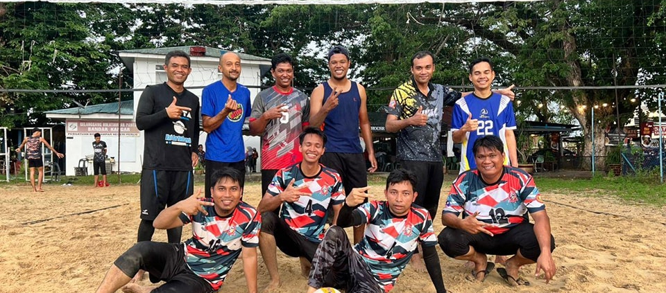 PASUKAN BOLA TAMPAR PANTAI KEDA MENGADAKAN PERLAWANAN PERSAHABATAN UNTUK SUPANUN