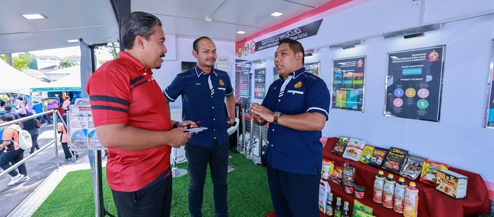 RERUAI PAMERAN KEDA MENARIK PERHATIAN PENGUNJUNG DI HARI SUKAN NEGARA 2024 PERINGKAT NEGERI KEDAH