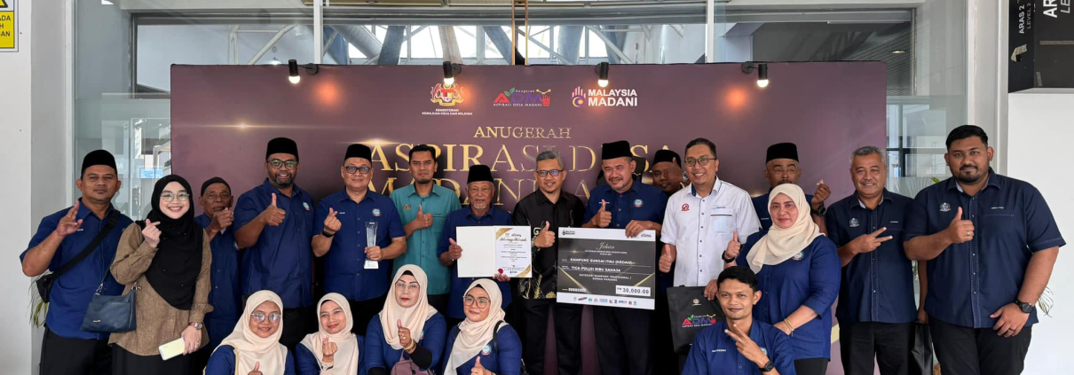 KAMPUNG SUNGAI ITAU SELIAAN KEDA MENJADI JOHAN ANUGERAH ASPIRASI DESA MADANI TAHUN 2024