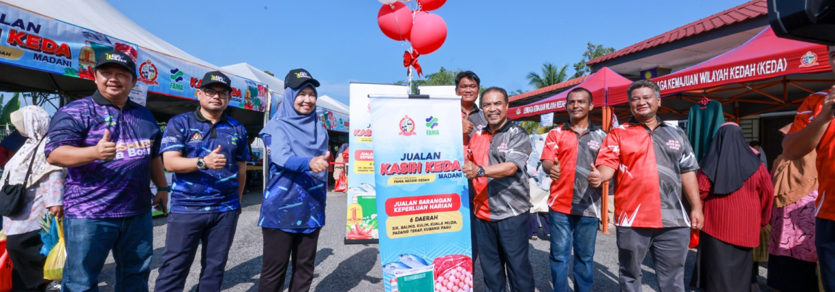 SIRI KETIGA JUALAN KASIH KEDA MADANI BERLANGSUNG MERIAH
