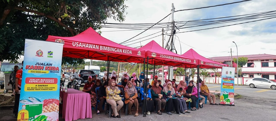 JUALAN KASIH KEDA MADANI BALING RINGANKAN BEBAN PERSIAPAN RAMADAN