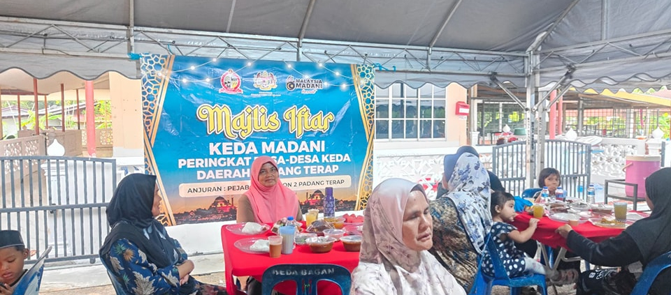 MAJLIS IFTAR KEDA MADANI MERIAH DI DESA KEDA BAGAN